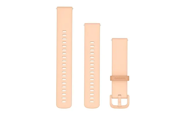 Garmin Quick Release 20 Mm Silicone Strap In Pink Dawn For Active Lifestyles