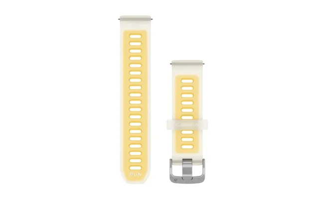 Garmin Quick Release 20 Mm Silicone Strap In Translucent Bone Mango For Active Lifestyles