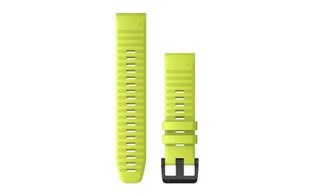Garmin Quickfit 22 Silicone Strap In Clear Yellow For Active Lifestyles