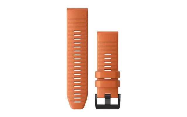 Garmin Quickfit 26 Silicone Strap In Ember Orange For Active Lifestyles