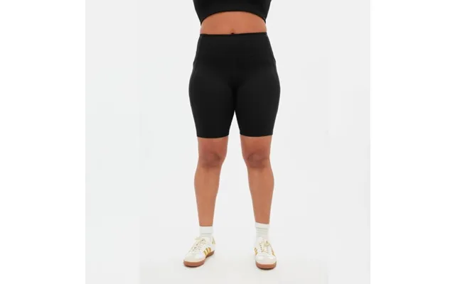 Girlfriend Collective Pocket High-rise Bike Shorts - Size S, Black, Ideal For Training And Relaxation
