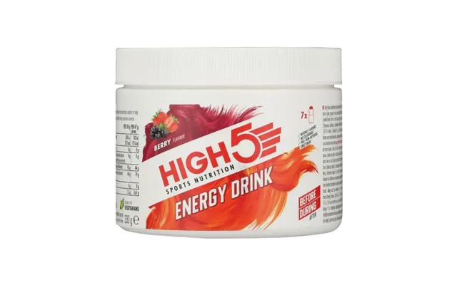 High5 Energy Drink Powder Berry 330g - Boost Your Endurance For Running And Sports