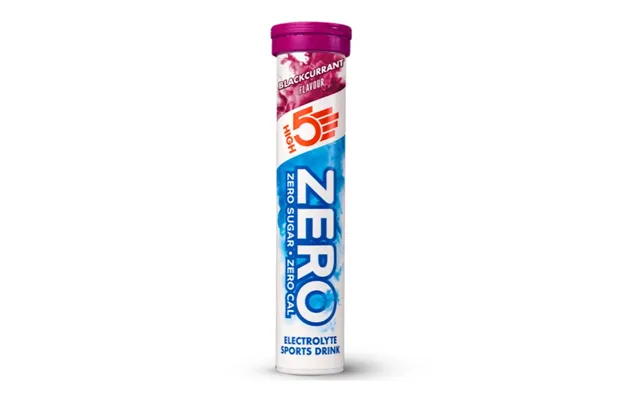 High5 Zero Blackcurrant Electrolyte Tablets For Hydration During Running And Sports