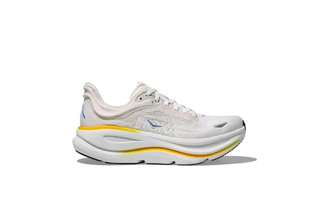 Hoka Bondi 9 Women's Running Shoes Size 40 Eu - Comfortable And Supportive For Long Distance Runs In White product image