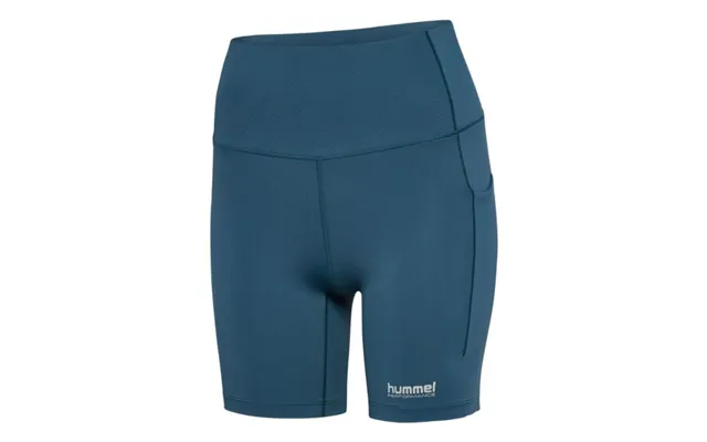 Hummel Hiit Intensity Women's Short Tights - Blue For High-intensity Training And Running