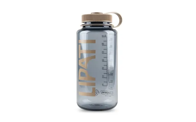 Lipati 1l Water Bottle - Stylish Hydration For Runners In Smoke Mocha