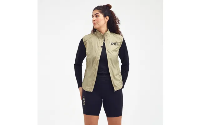 Lipati Drizzle Vest For Women - Lightweight Running Layer In Elm Brown