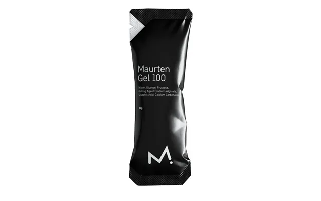 Maurten Gel 100 - Energy Boosting Running Gel For Endurance Athletes, Black