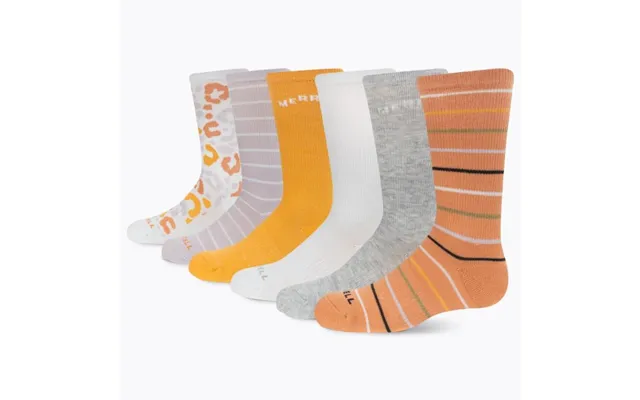 Merrell Everyday Crew Socks 6-pack M L 35-38 Eu Comfortable - Durable Socks For Daily Activities And Running