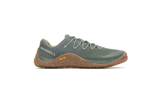 Merrell Trail Glove 7 Men's Running Shoes - Lichen Gum For Natural Trail Performance