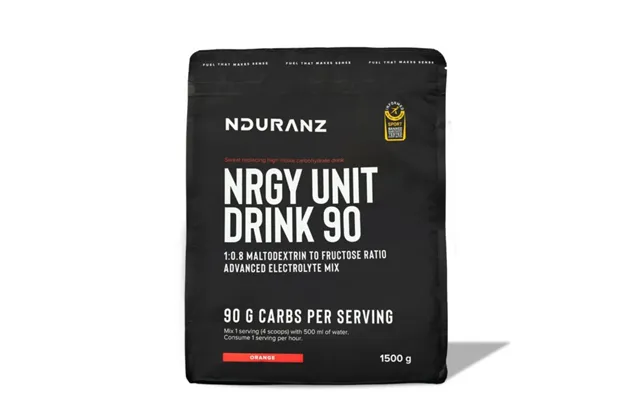 Nduranz Nrgy Unit Drink 1500g - Energising Hydration For Endurance Runners