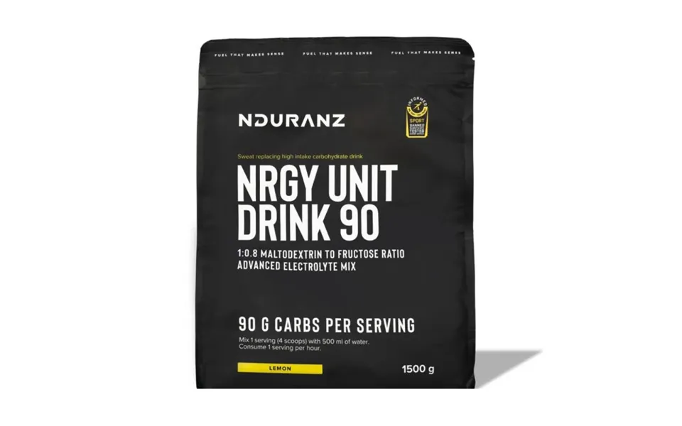 Nduranz Nrgy Unit Drink - Lemon Energy Powder For Enhanced Running Performance
