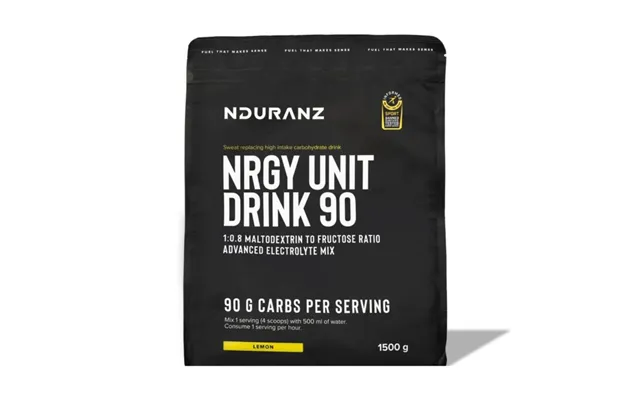 Nduranz Nrgy Unit Drink - Lemon Energy Powder For Enhanced Running Performance