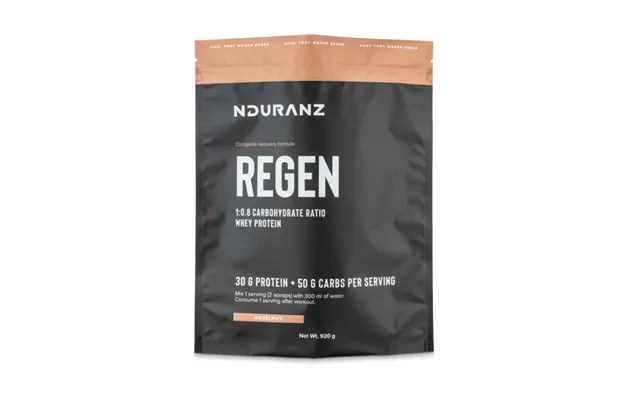 Nduranz Recovery Drink Regen 920g - Optimal Recovery For Runners, Chocolate Flavour