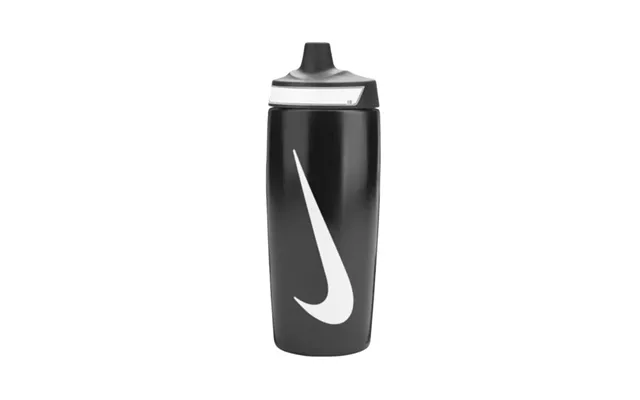 Nike 18oz Refuel Bottle Grip - Hydration Solution For Runners In Black White