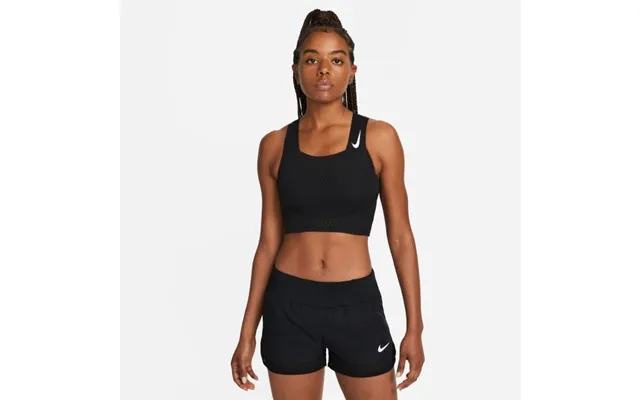 Nike Dri-fit Advanced Aeroswift Crop Top For Women - Black Running Baselayer