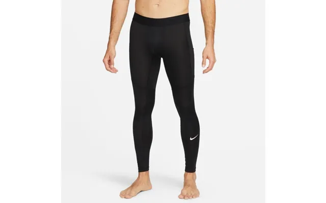 Nike Dri-fit Pro Long Tights For Men - Black White, Ultimate Comfort For Runners