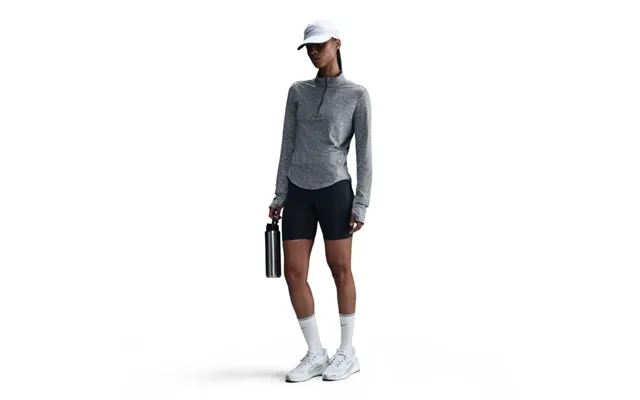 Nike Dri-fit Swift Half Zip Running Top Dark Grey For Comfortable Training And Performance
