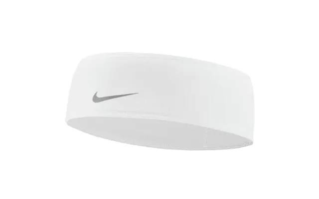 Nike Dri-fit Swoosh Headband 2.0 One Size White Women