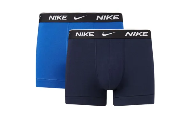 Nike Essential Cotton Stretch Trunk 2pk M Blue Men
