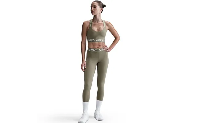 Nike Pro 365 Women's Long Tights In Light Army - Perfect For Running And Training