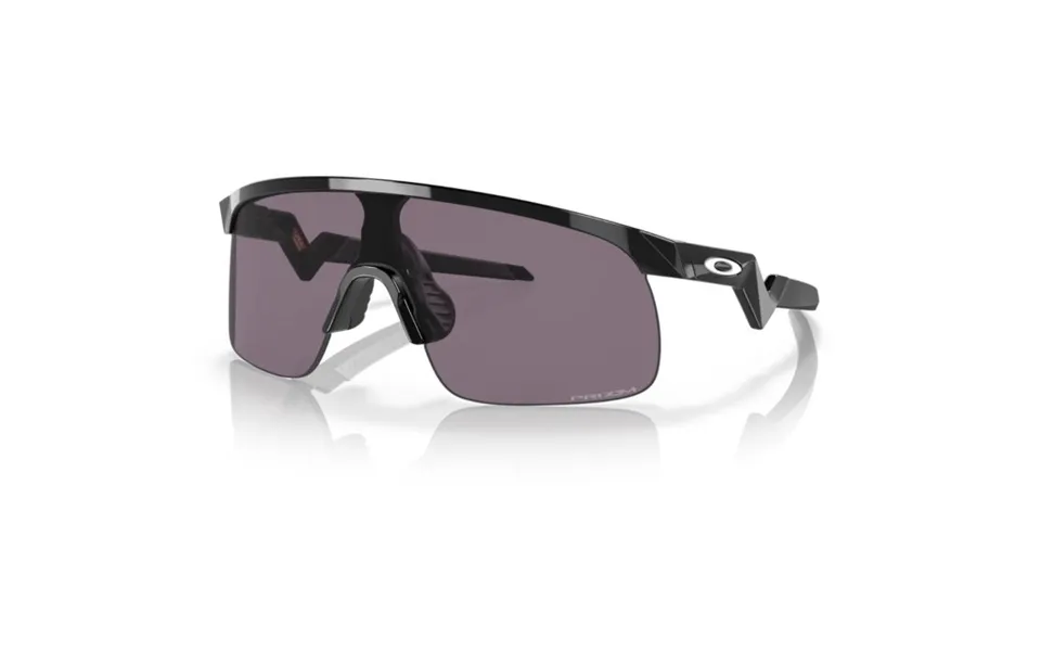 Oakley Resistor Sunglasses In Polished Black With Prizm Grey Lens For Active Lifestyles