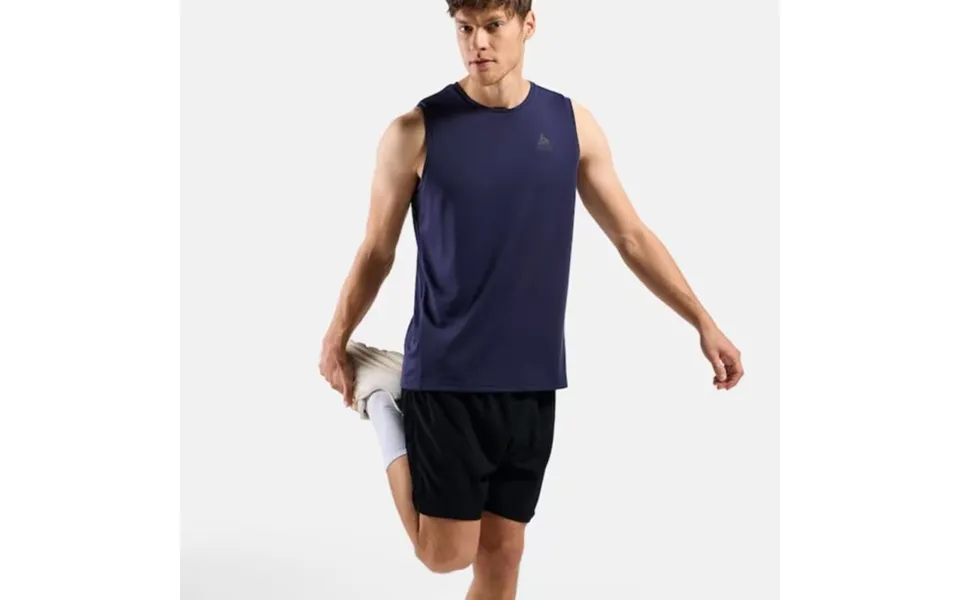 Odlo Essential 2-in-1 6 Inch Running Shorts Black For Comfortable Training And Performance