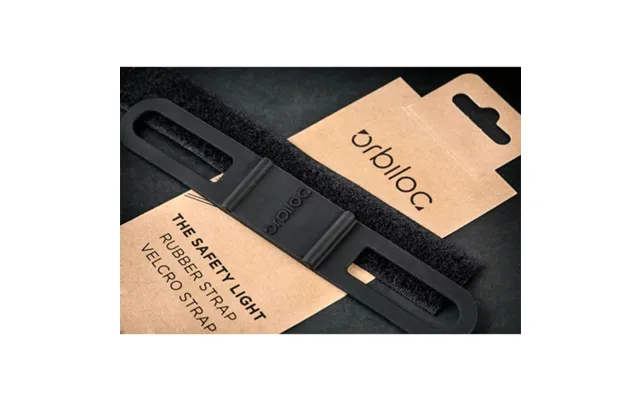 Orbiloc Black Reflective Straps For Enhanced Visibility During Night Runs