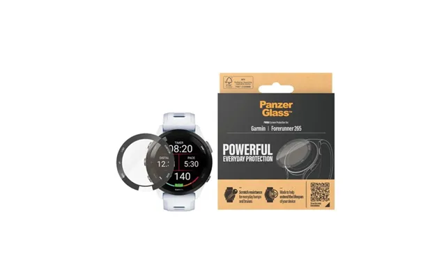 Panzerglass Forerunner 265 Screen Protector - Stylish Protection For Your Smartwatch In White, Perfect For Active Lifest