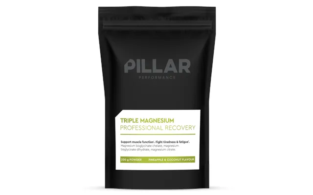 Pillarperformance Triple Magnesium Recovery Powder - Pineapple Coconut 200g For Athletes product image