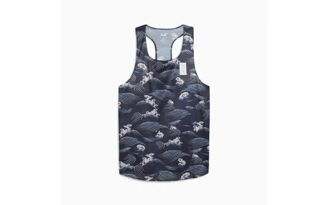 Puma X Saysky Aop Singlet For Men - Lightweight Running Top In New Navy
