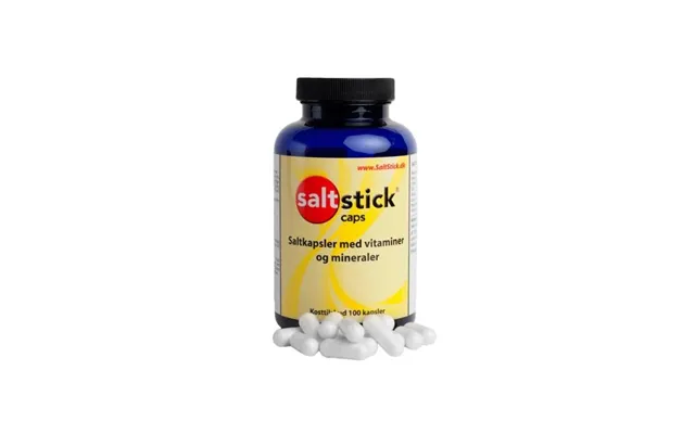 Saltstick Capsules 100 Pcs - Essential Minerals & Vitamin D For Optimal Hydration In Sports And Running Performance