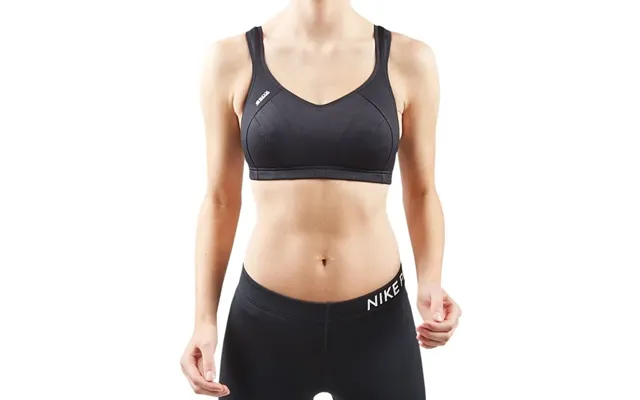 Shock Absorber Active Multisports Support Bra 70b - Black, Ideal For Running And High-intensity Sports