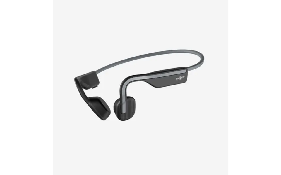 Shokz Openmove Grey Headphones For Comfortable Running And Outdoor Activities