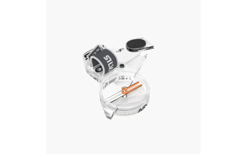 Silva Arc Jet Black Compass & Map - Essential Navigation Gear For Outdoor Adventures