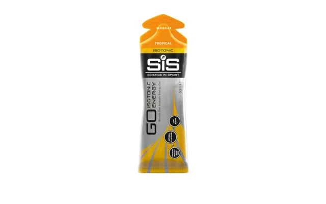 Sis Go Isotonic Energy Gel Tropical Fast-absorbing Running & Training Fuel For Optimal Performance product image