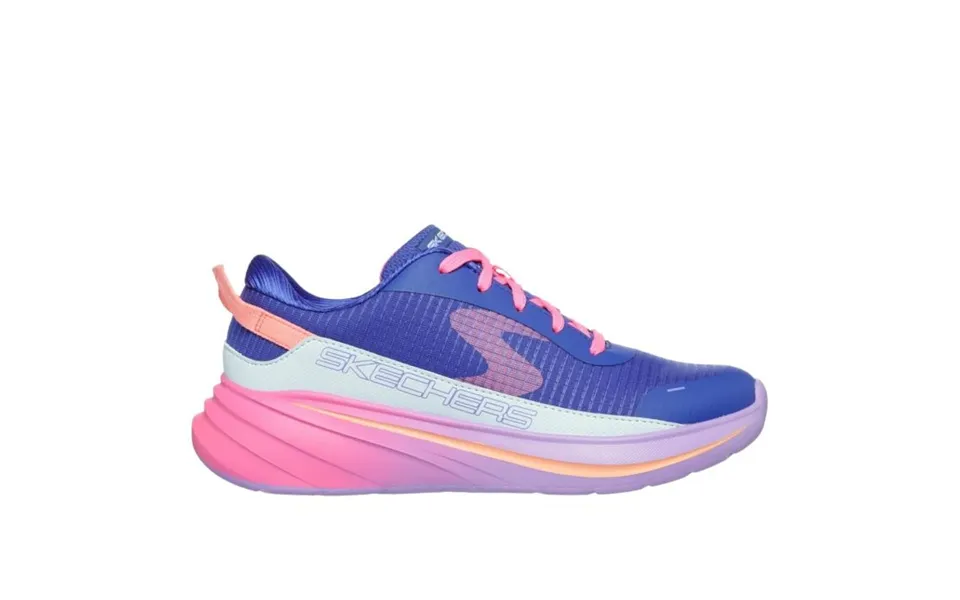 Skechers Wave 92 Imara Lite Kids' Running Shoes - Navy, Lightweight & Comfortable For Play And Activity Eu Size