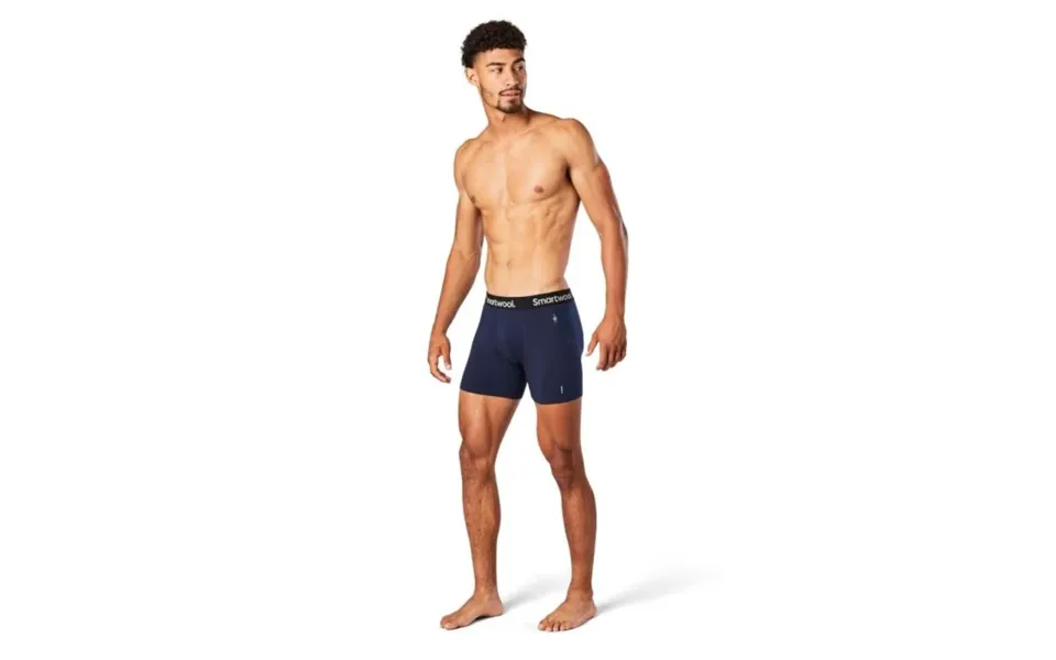 Smartwool Merino Boxer Briefs - Comfortable Blue Underwear For Active Lifestyle