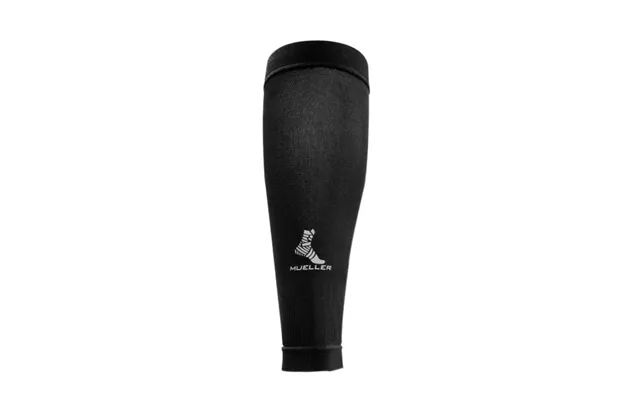Sports Pharma Performance Calf Compression Sleeve M - Optimal Support For Running And Recovery, Black