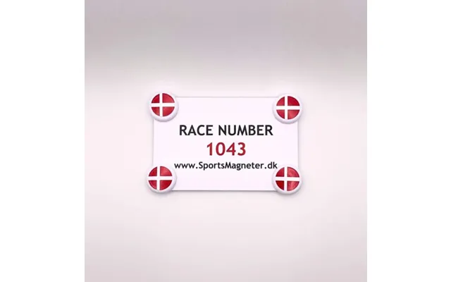 Sportsmagneter Running Magnets - Enhance Your Run With Secure Gear Attachment, White Red product image