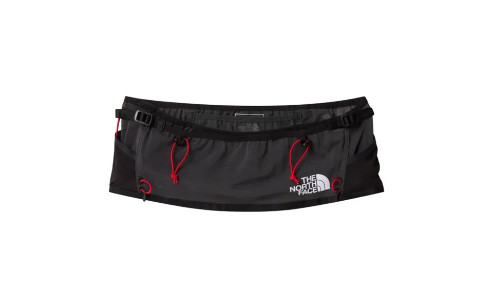 The North Face Summit Run Belt Black Asphalt Lightweight Running And Outdoor Activity Waist Pack With Secure Storage