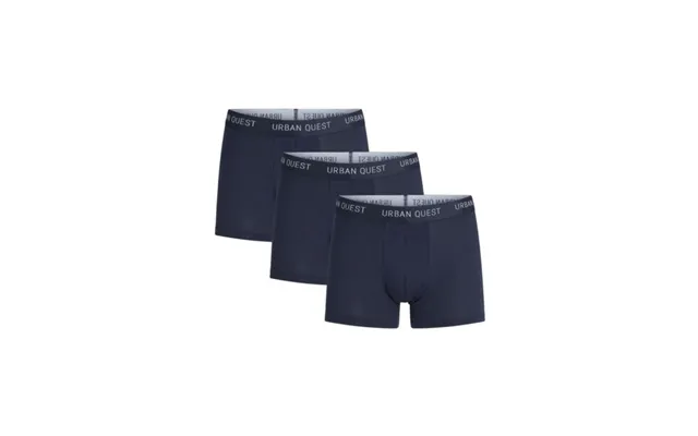 Urban Quest Bamboo Tights 3-pack, Size S - Comfortable Activewear For Men In Blue