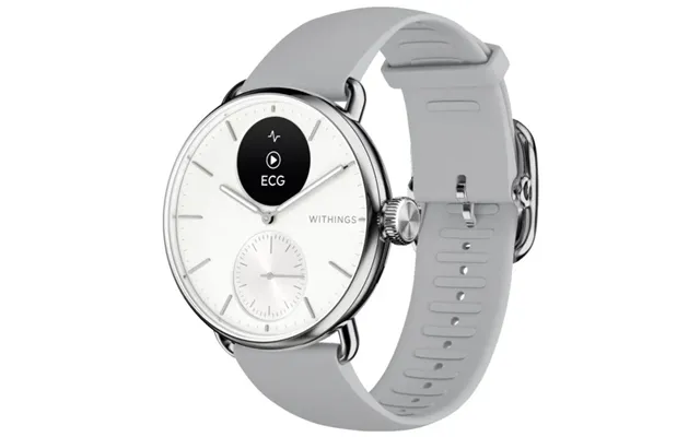 Withings Scanwatch 2 38mm White - Smart Health Tracker For Active Lifestyles