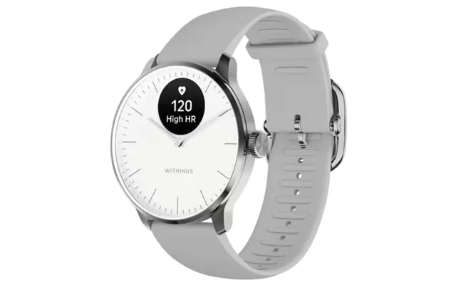 Withings Scanwatch Light 37mm White - Smart Health & Fitness Tracker For Active Lifestyles