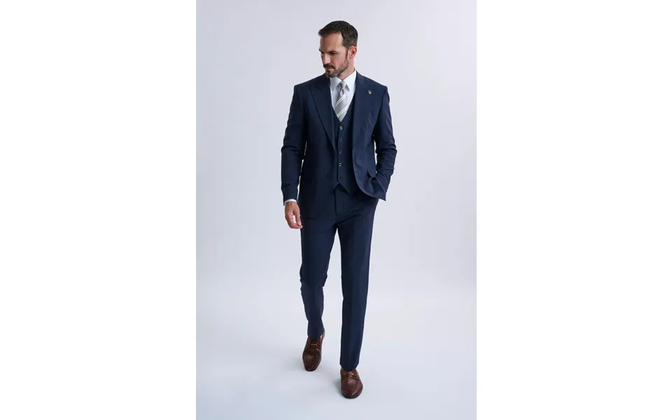 Amedeo 3-piece Navy Suit