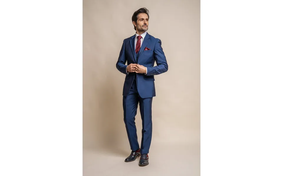 Ford Blue Three Piece Suit Short