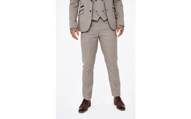 House Of Cavani Elwood Houndstooth Skinny Trousers product image
