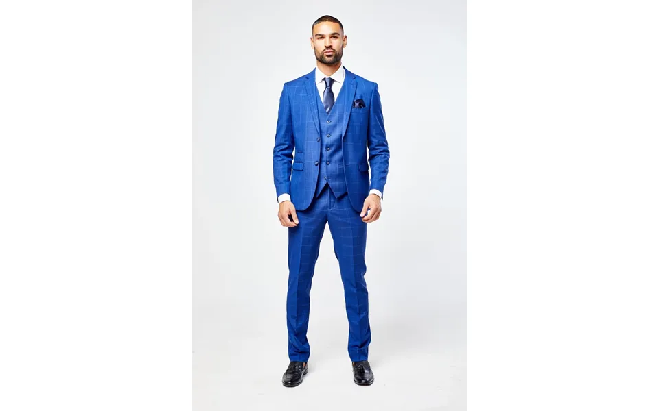 Rover Blue Men's Three Piece Suit
