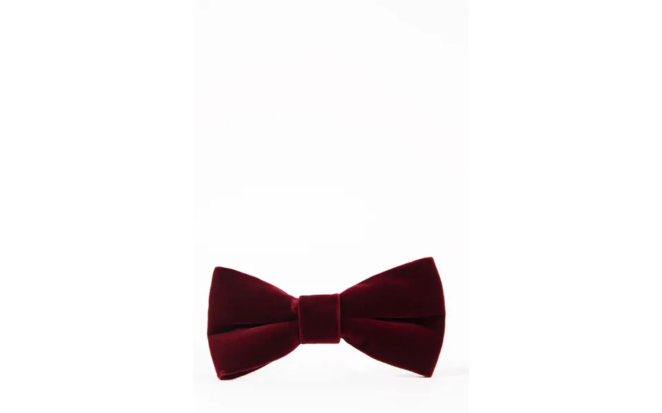 Wine Velvet Bowtie