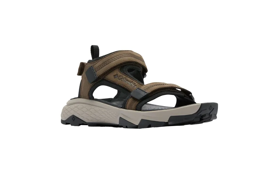 Columbia Peakfreak Rush Leather Men's Cordovan Pebble Sandals